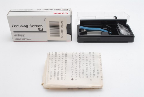 Unused canon focusing screen - focusing,