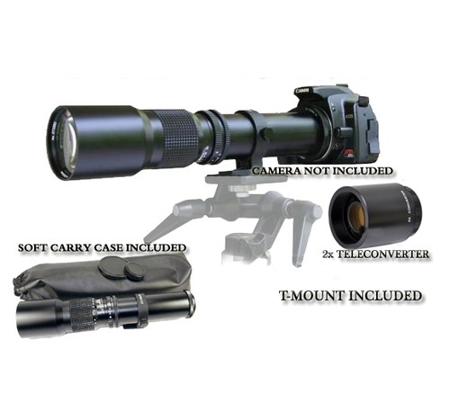 500mm 1000mm tele lens - 500mm/1000mm,