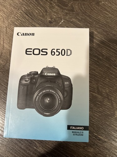Eos 650d italiano manual - eos,