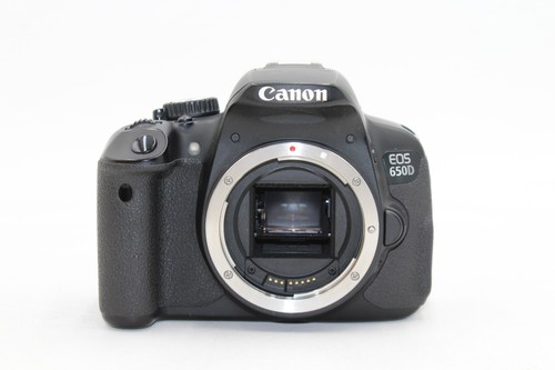 Canon eos650d black camera - black,