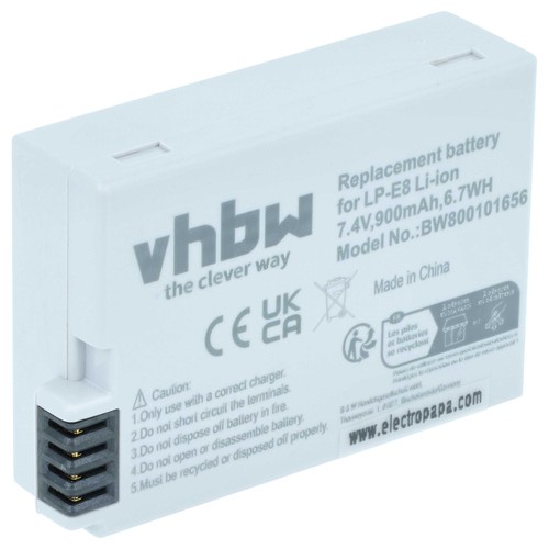 Batteria per canon eos 600d - batteria,