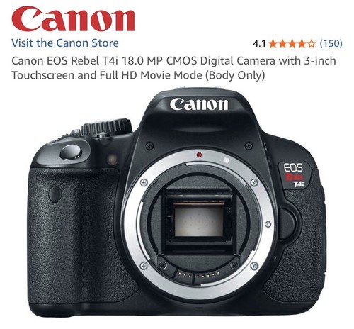 Canon mega pixel eos rebel - canon,