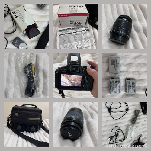 Canon 650d dslr camera 2x - camera,,